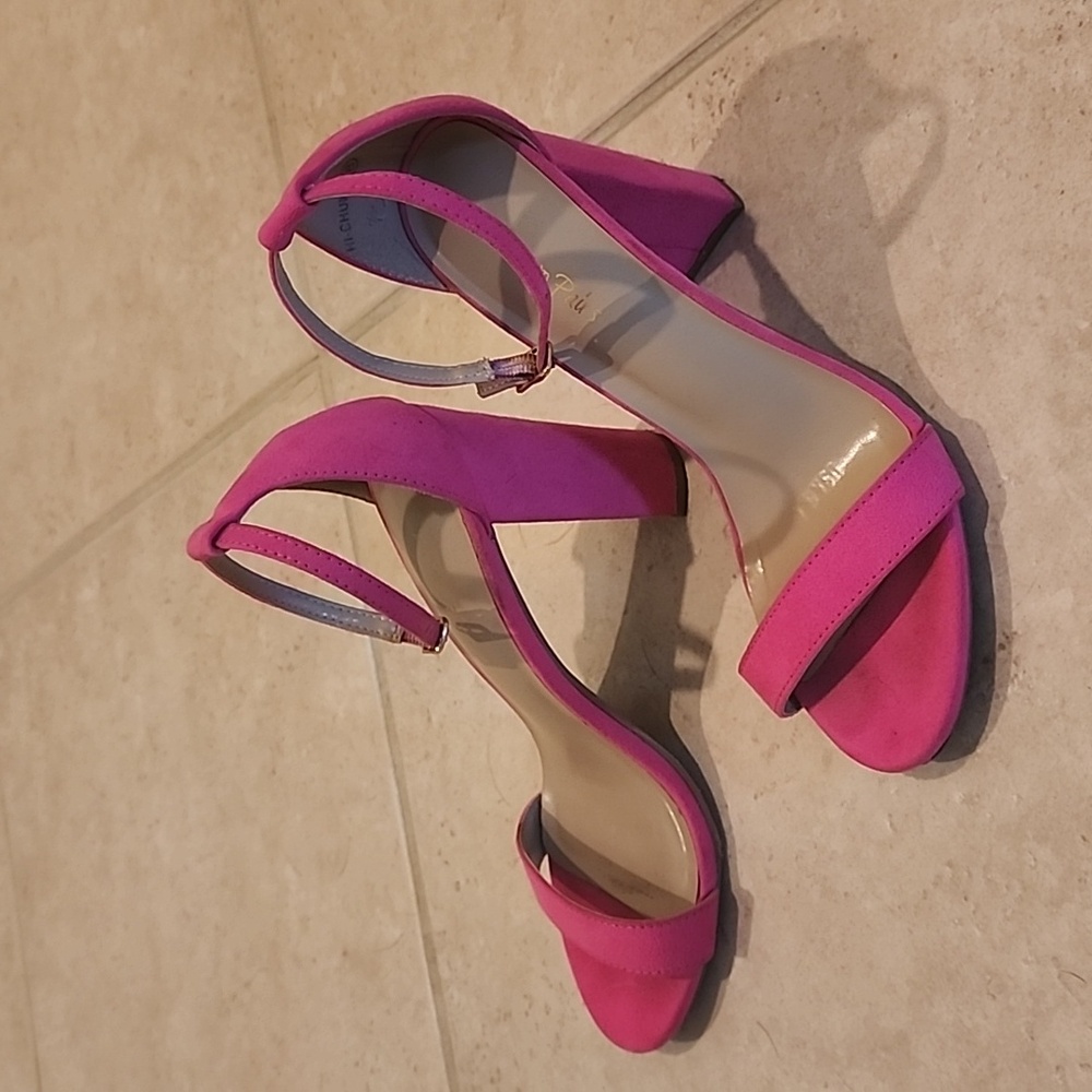 Dream Pairs Woman's HI-Chunk High Heel Sandals